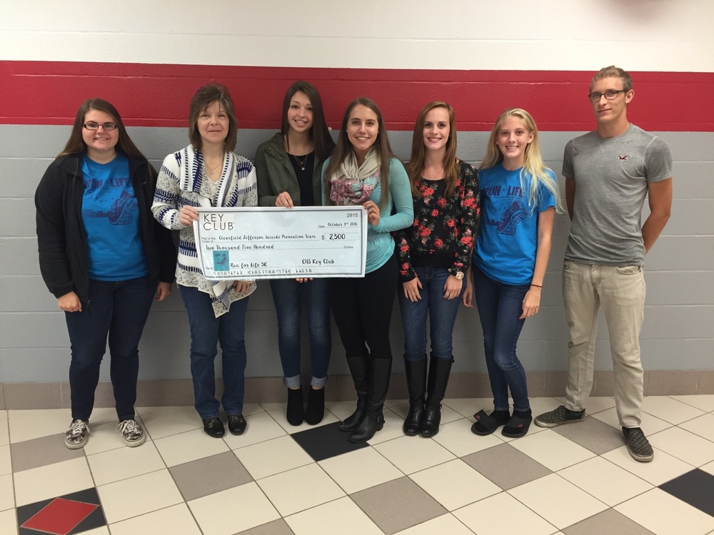 Key Club Donation